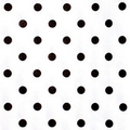 Black Dots/White Tissue Paper (A)